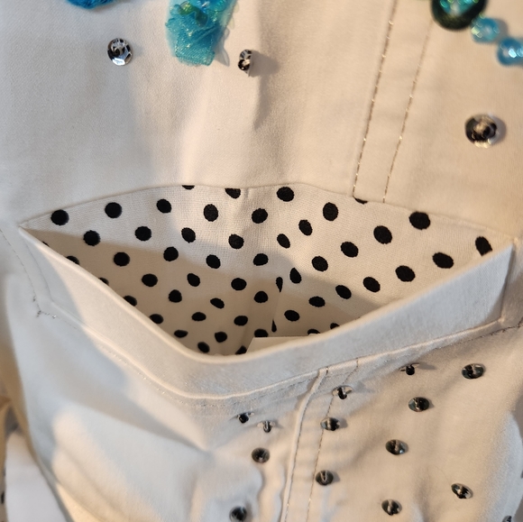 Design Options  by Philip & Jane Gordon Jacket , Multicolored Fireflies, Size XL - Picture 7 of 16